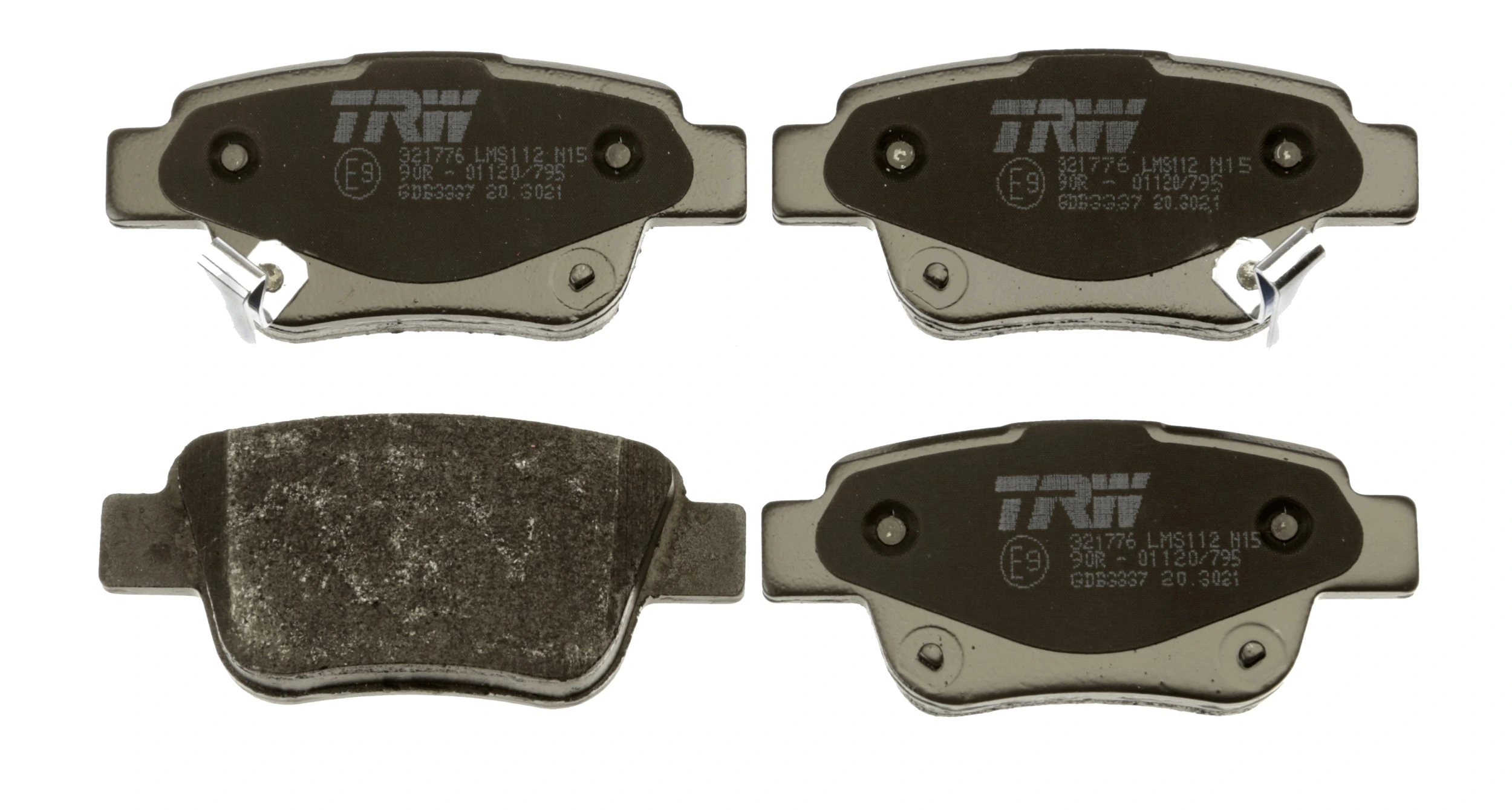 Brake Pad Set, disc brake COTEC GDB3337