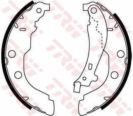 Brake Shoe Set GS8617