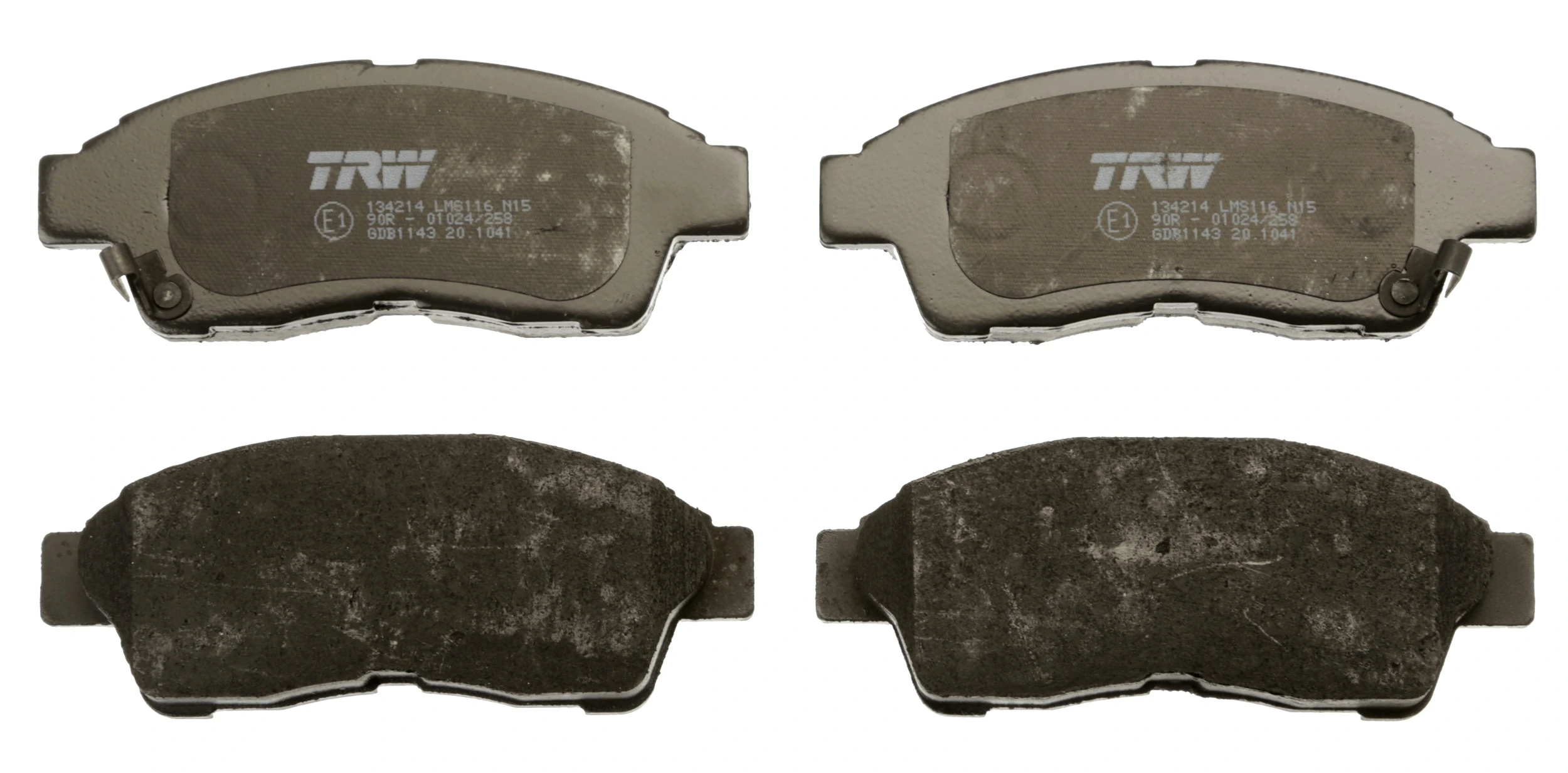 Brake Pad Set, disc brake COTEC GDB1143