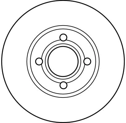 TRW DF2600 Brake Disc