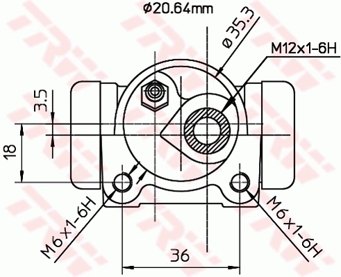 Wheel Brake Cylinder BWF171