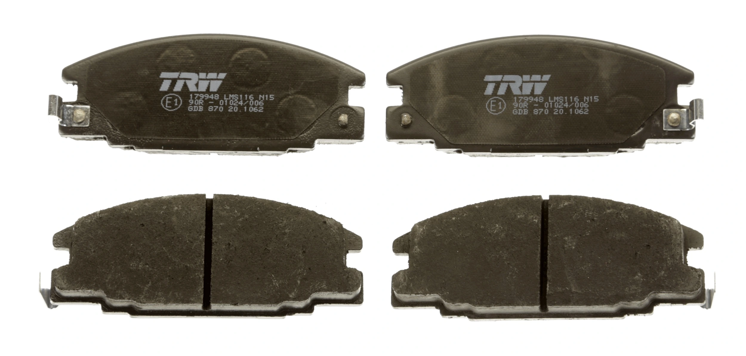 Brake Pad Set, disc brake COTEC GDB870
