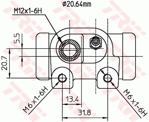 TRW BWF127 Wheel Brake Cylinder