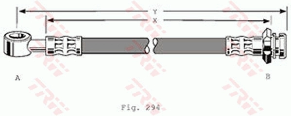 TRW PHD211 Brake Hose