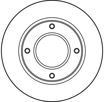 TRW DF1899 Brake Disc