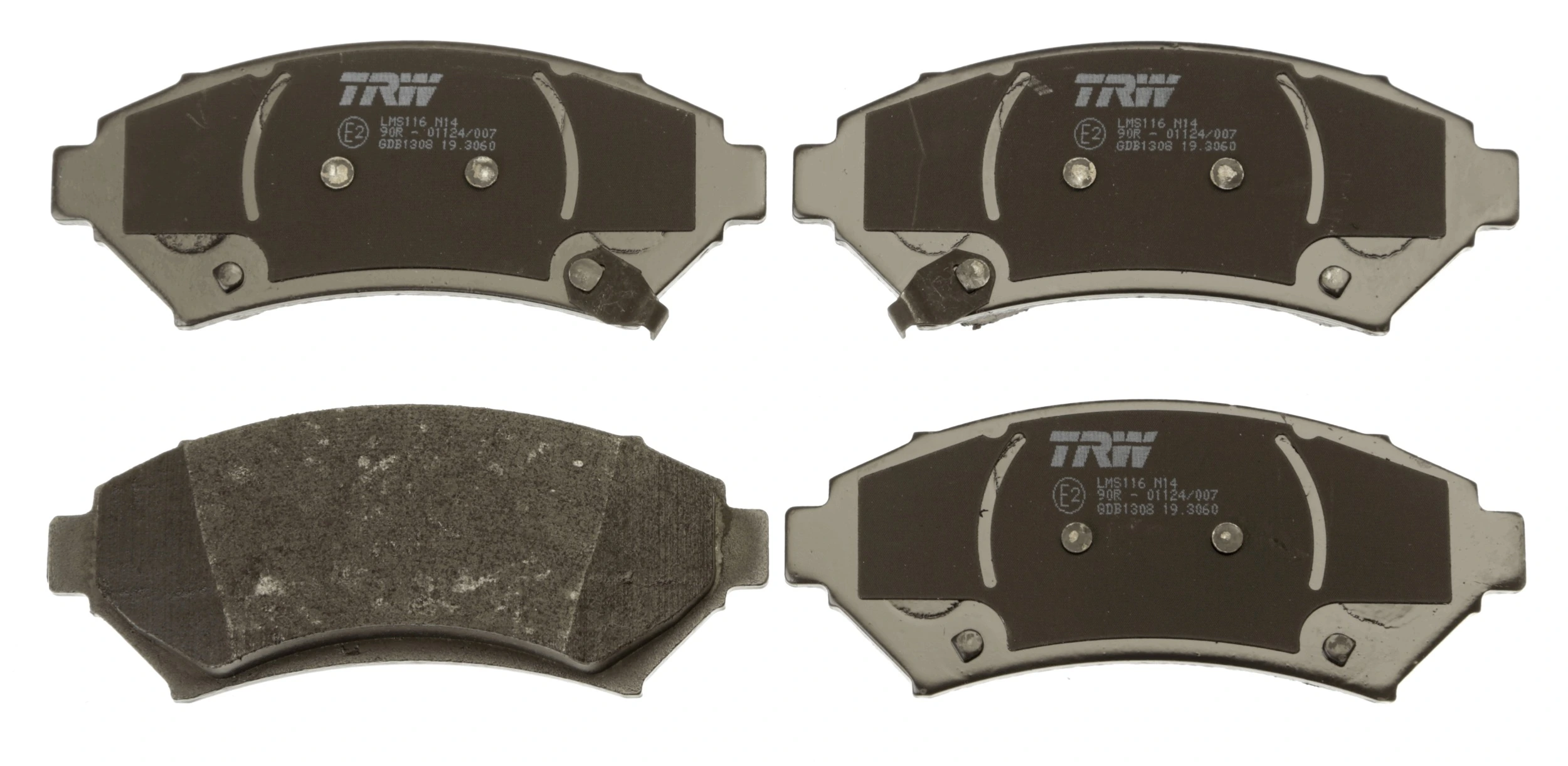 Brake Pad Set, disc brake COTEC GDB1308