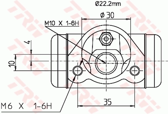 TRW BWH139 Wheel Brake Cylinder