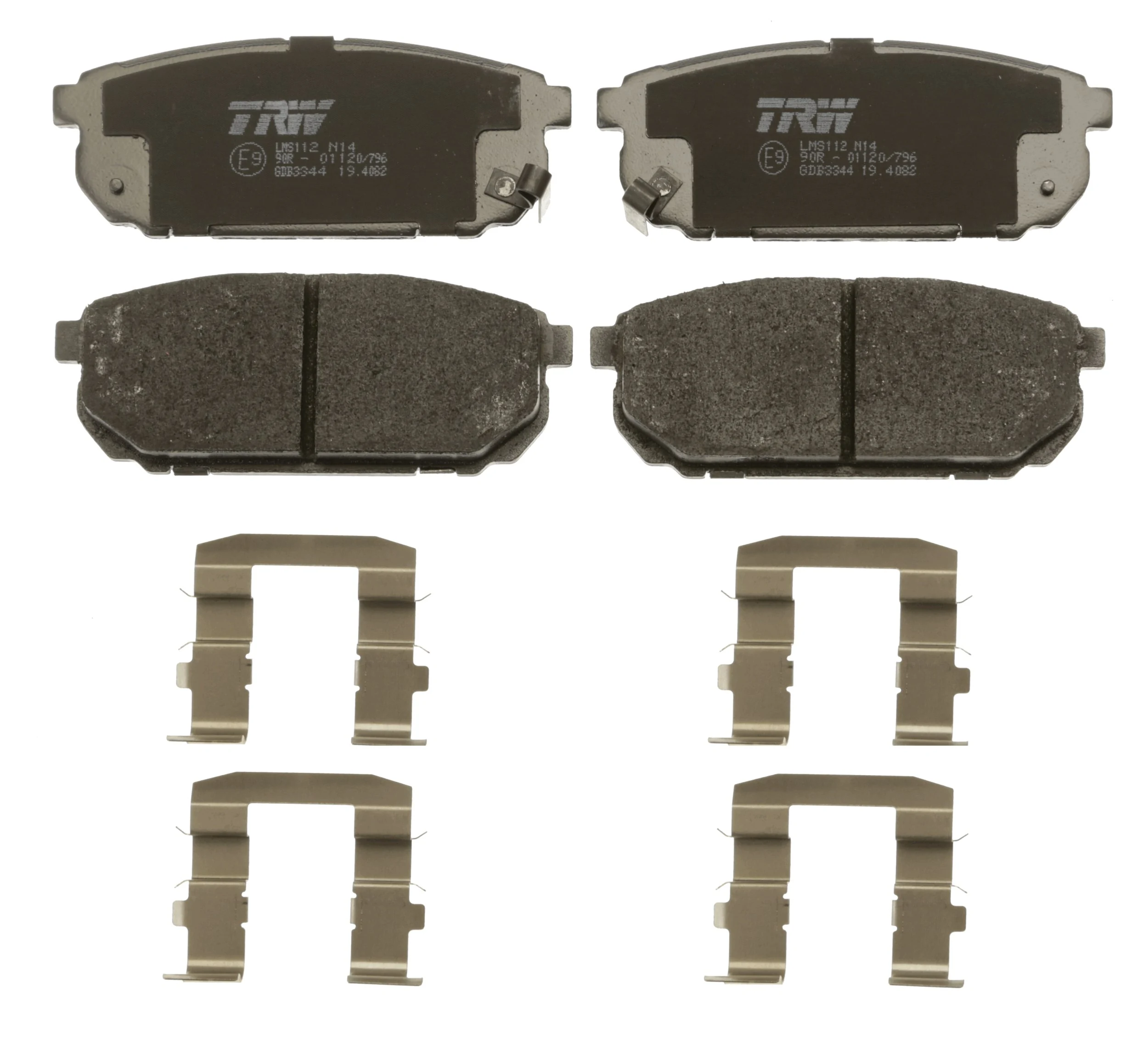 Brake Pad Set, disc brake COTEC GDB3344