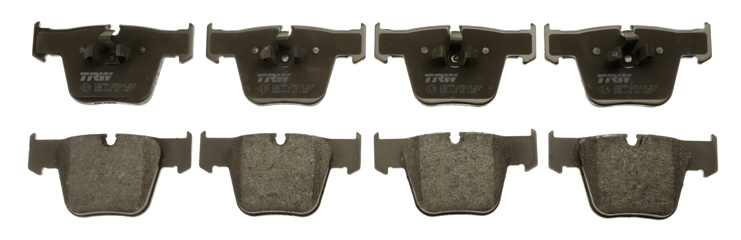 Brake Pad Set, disc brake COTEC GDB1674