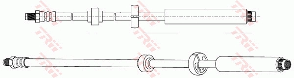 Brake Hose PHB674