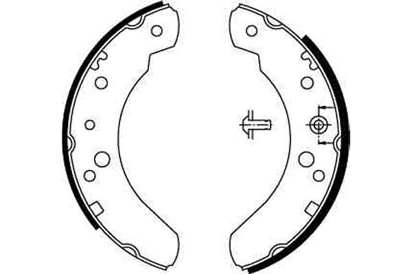 Brake Shoe Set GS6224