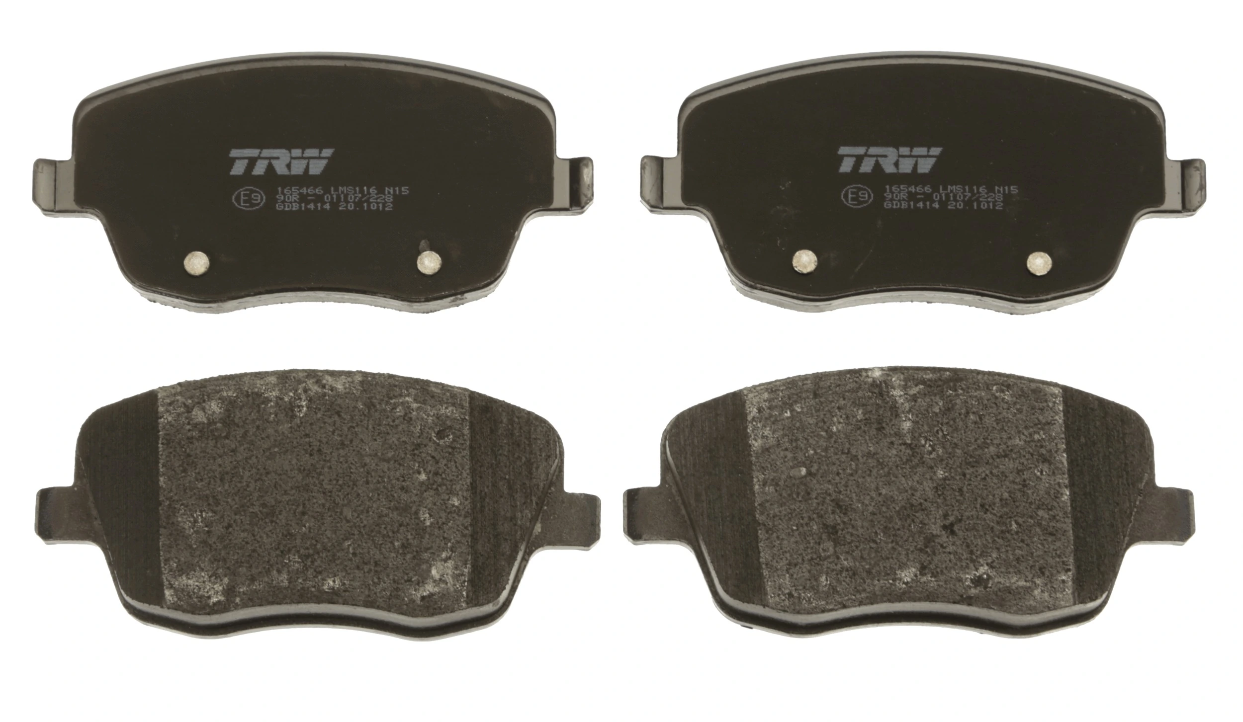 Brake Pad Set, disc brake COTEC GDB1414