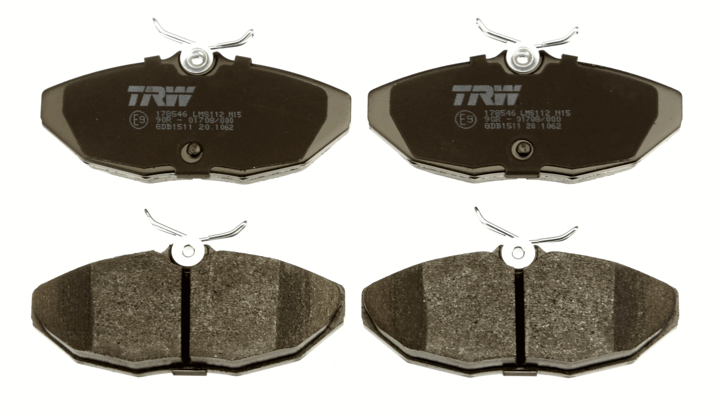 Brake Pad Set, disc brake GDB1511