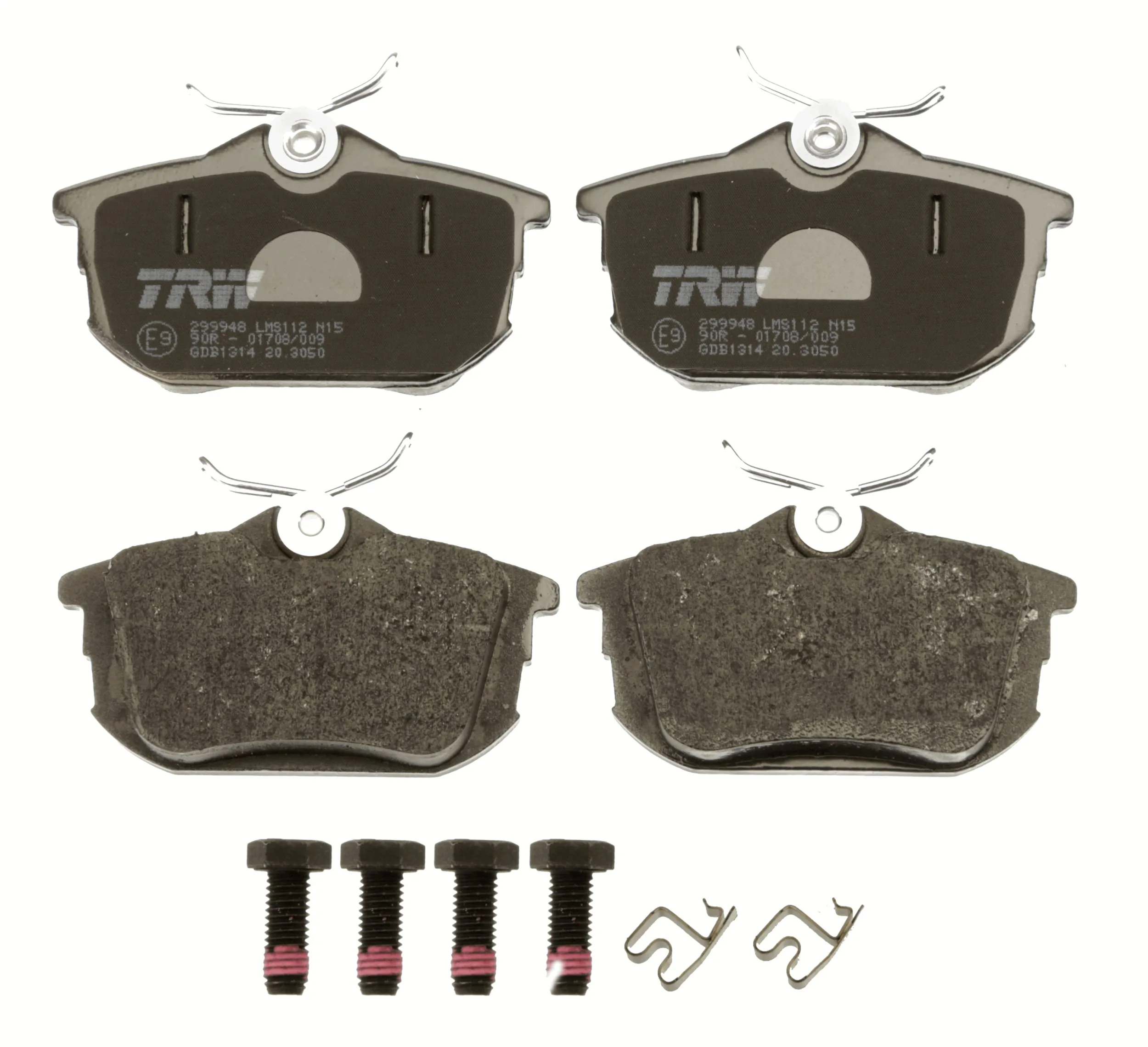Brake Pad Set, disc brake COTEC GDB1314
