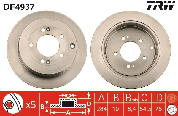 Brake Disc DF4937