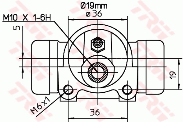 TRW BWD326 Wheel Brake Cylinder