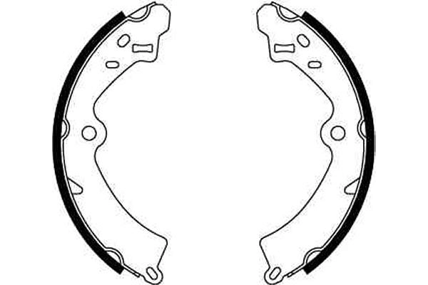 Brake Shoe Set GS8278