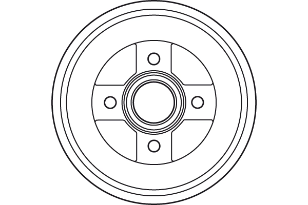 TRW DB4404B Brake Drum