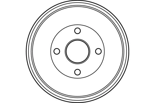 TRW DB4154 Brake Drum