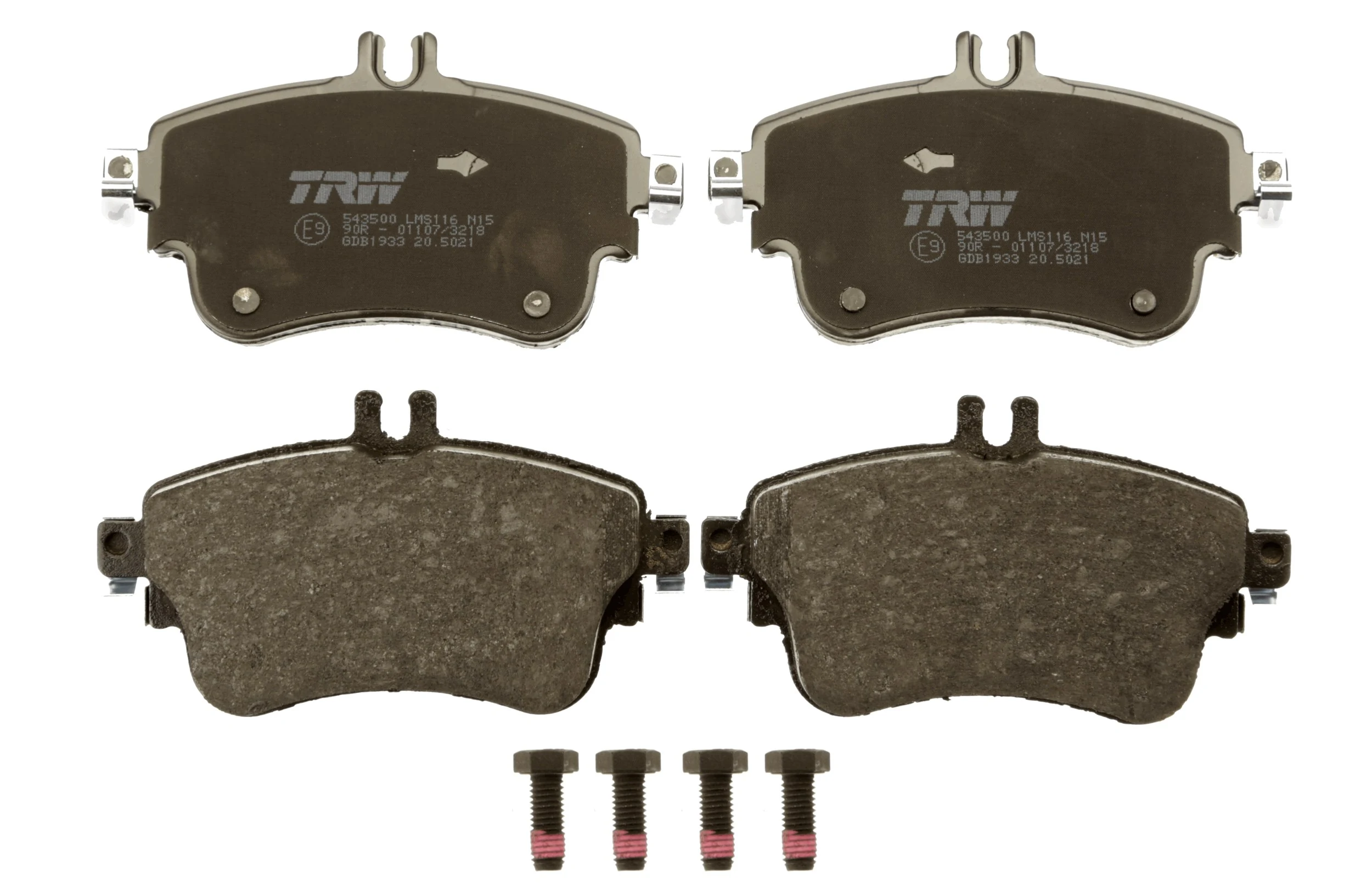 Brake Pad Set, disc brake COTEC GDB1933
