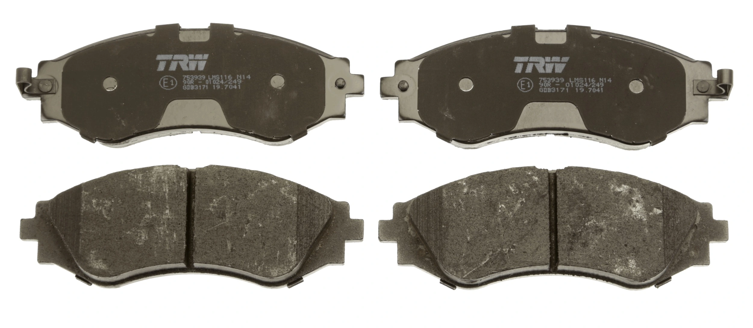 Brake Pad Set, disc brake COTEC GDB3171