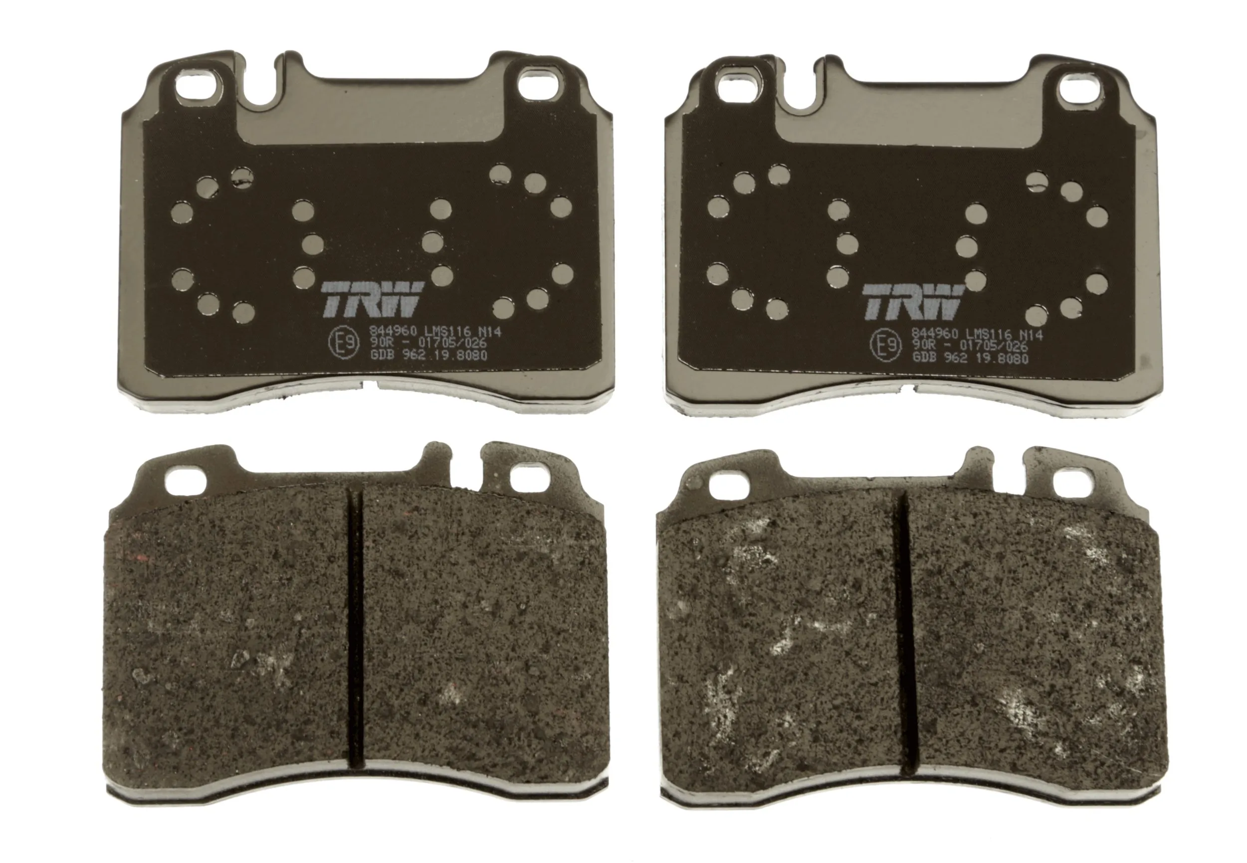 Brake Pad Set, disc brake COTEC GDB962