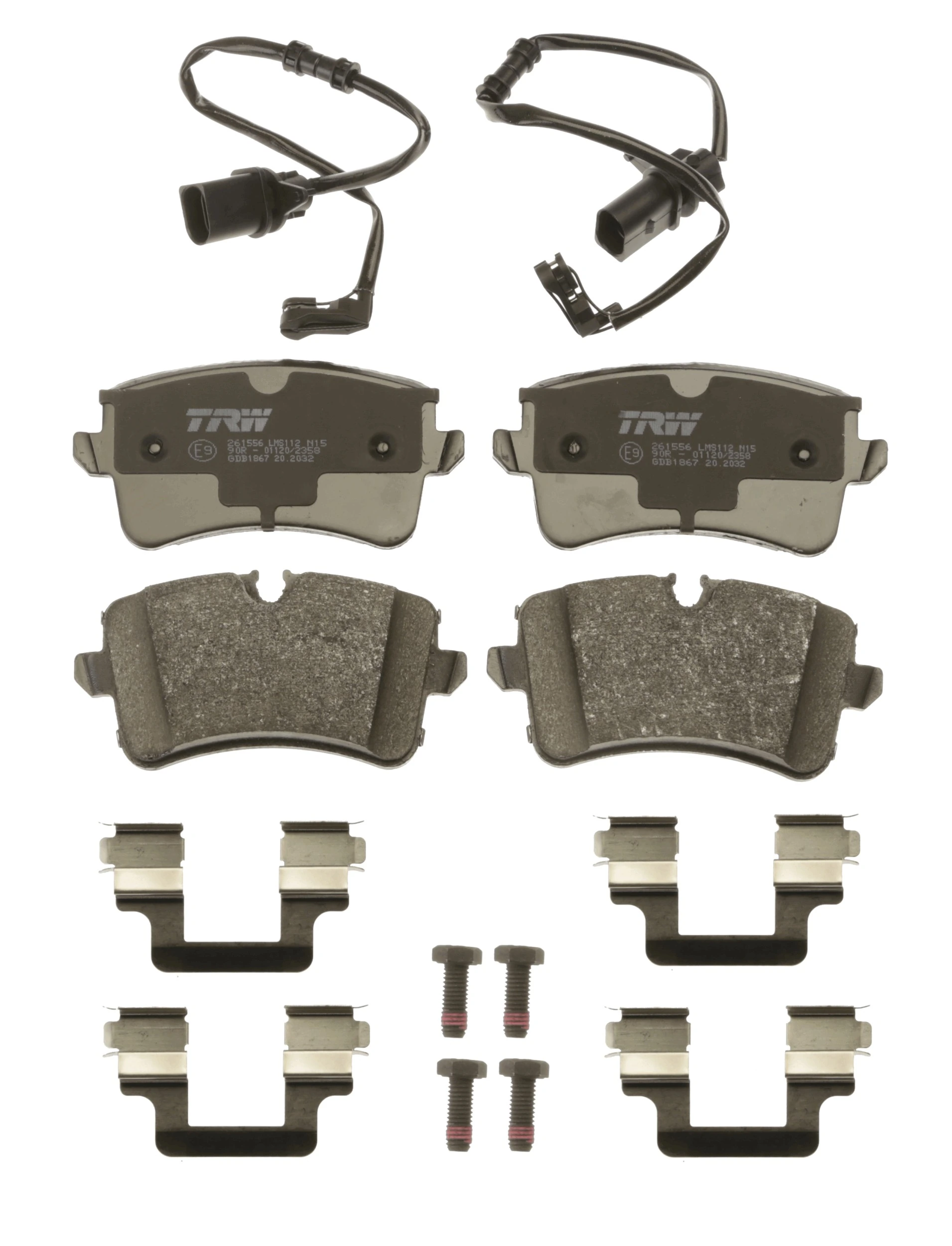 Brake Pad Set, disc brake COTEC GDB1867