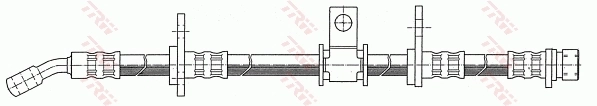 TRW PHD196 Brake Hose