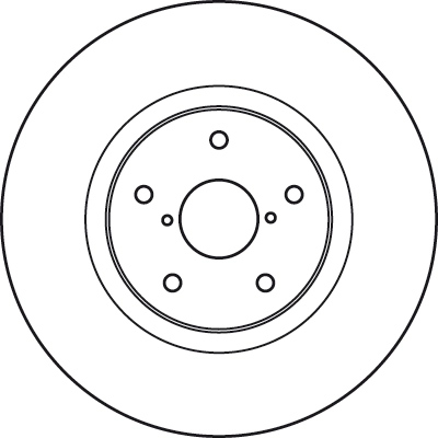 Brake Disc TRW SINGLE DF4930S