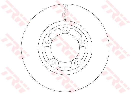 Brake Disc DF6712
