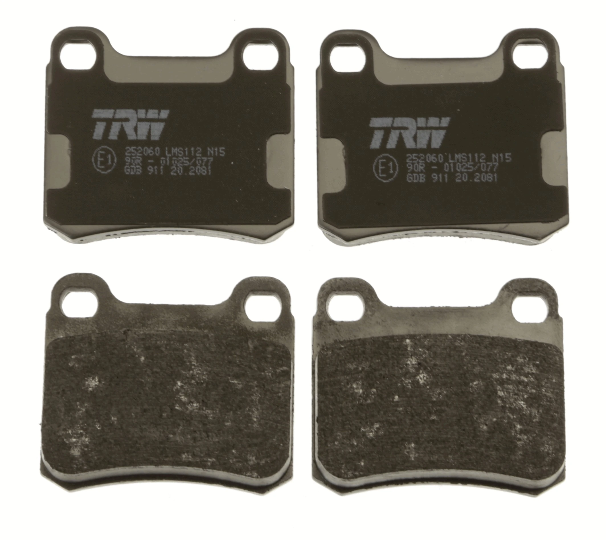 Brake Pad Set, disc brake COTEC GDB911