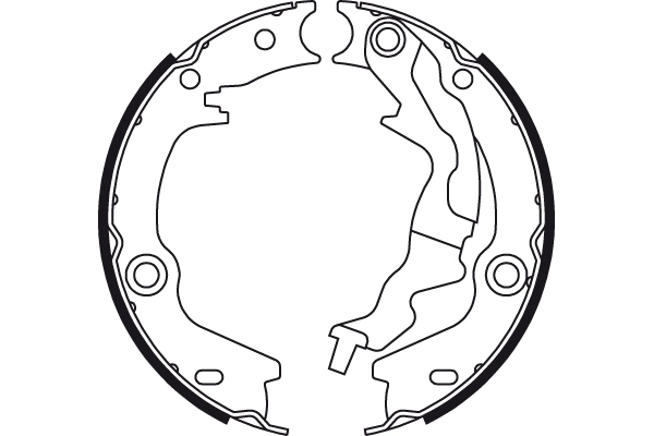 Brake Shoe Set, parking brake GS8781