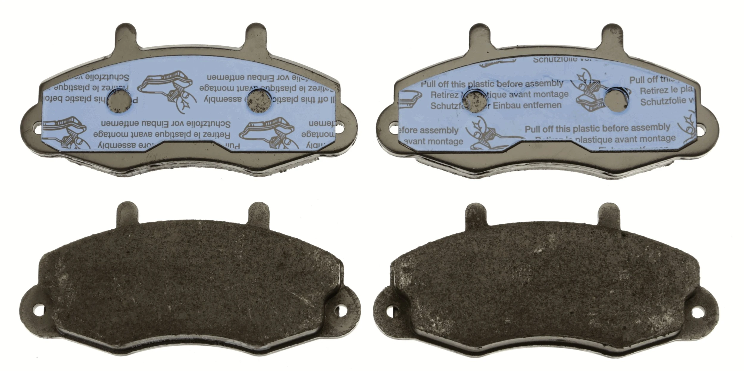 Brake Pad Set, disc brake COTEC GDB1084