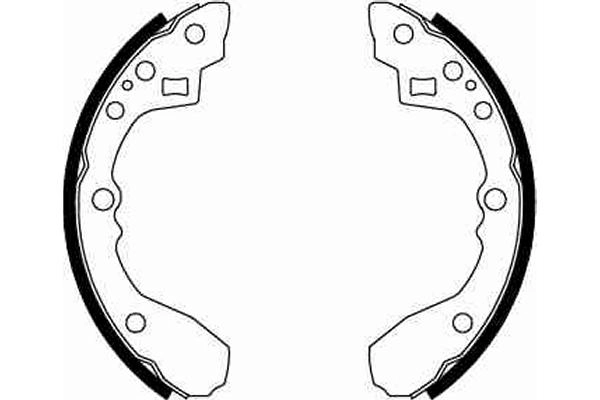Brake Shoe Set GS8675