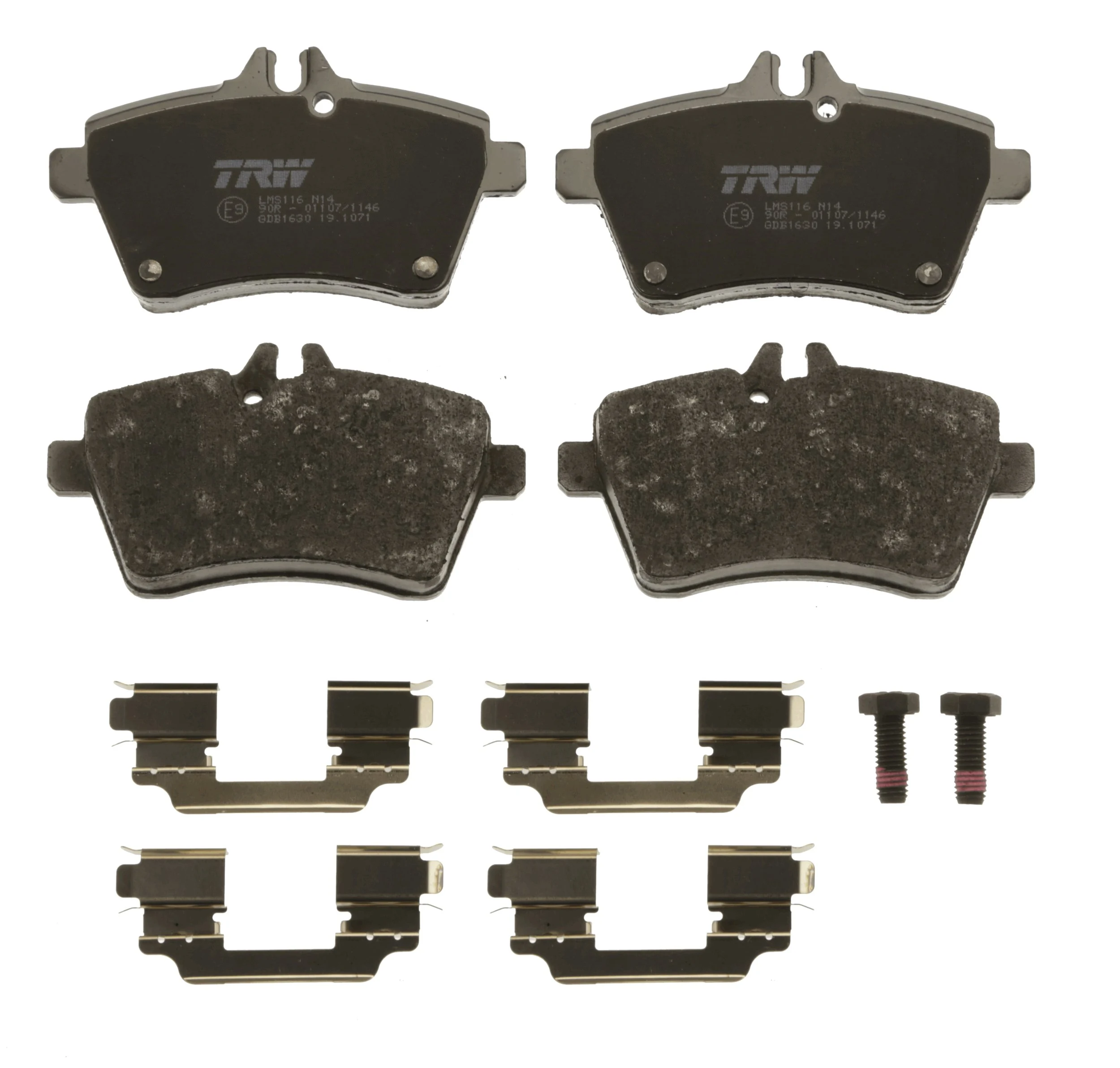 Brake Pad Set, disc brake COTEC GDB1630