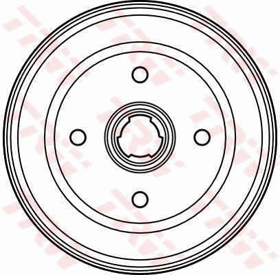 TRW DB4030 Brake Drum