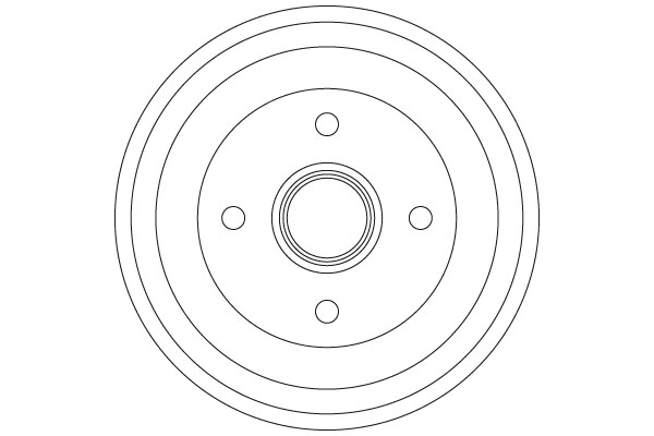 Bremstrommel DB4308MR