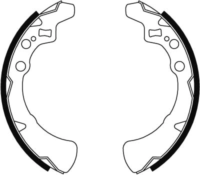 TRW GS6244 Brake Shoe Set