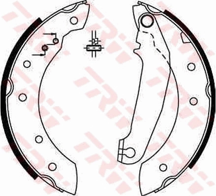 Brake Shoe Set GS6233