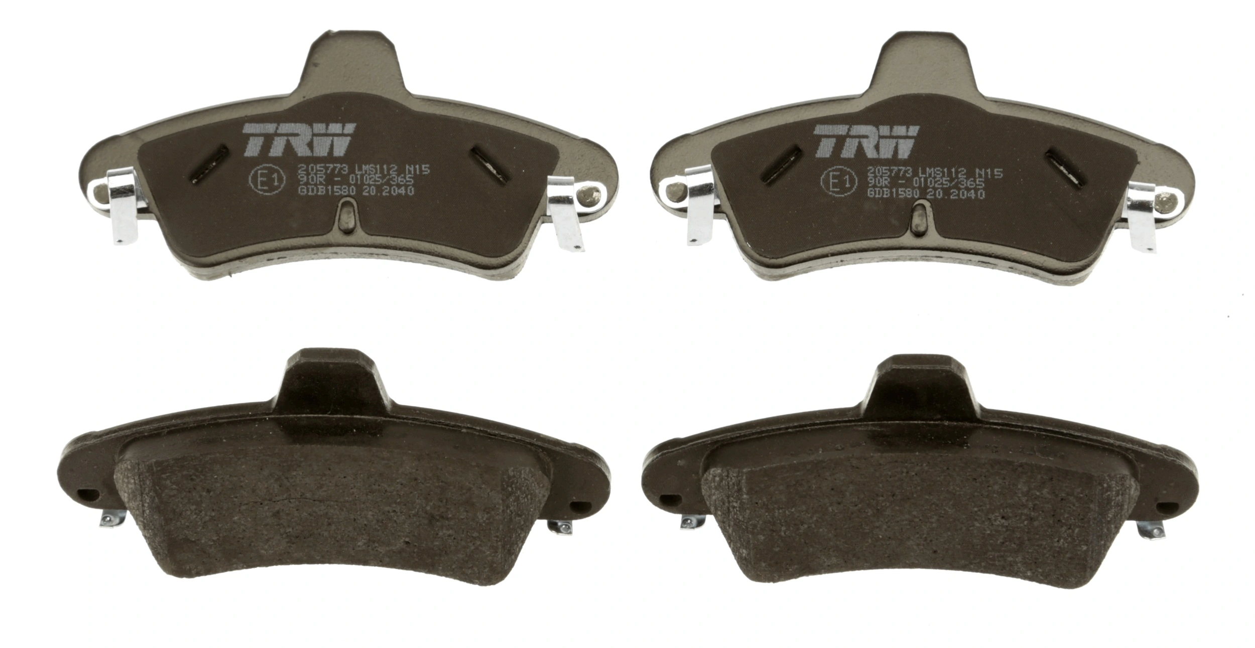 Brake Pad Set, disc brake GDB1580