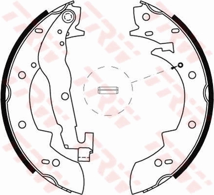 Brake Shoe Set GS6237