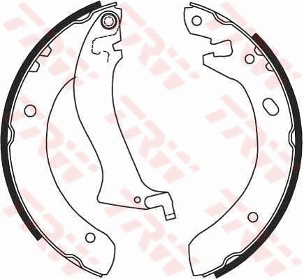 Brake Shoe Set GS8633