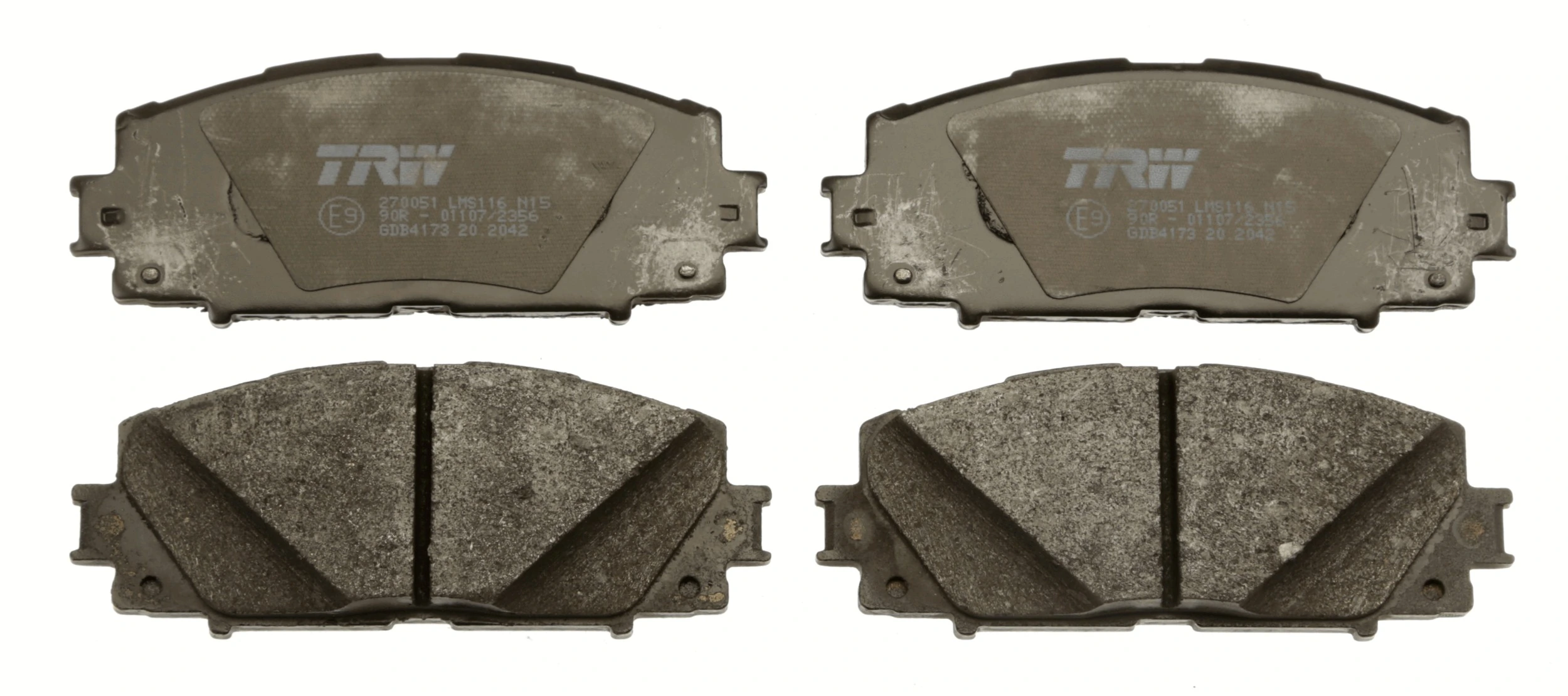 Brake Pad Set, disc brake COTEC GDB4173