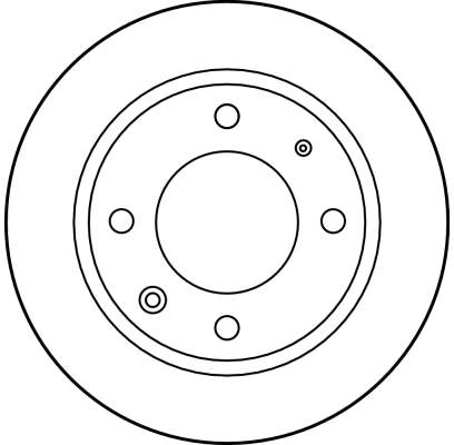 TRW DF1117 Brake Disc