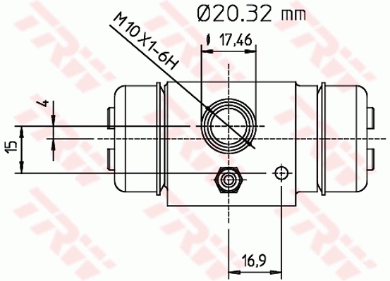 TRW BWF196 Wheel Brake Cylinder