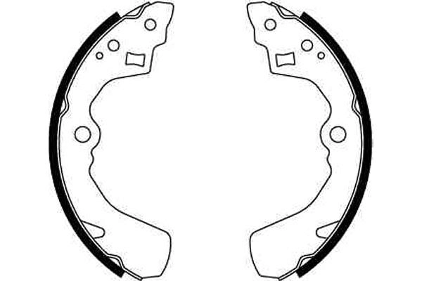Brake Shoe Set GS8549