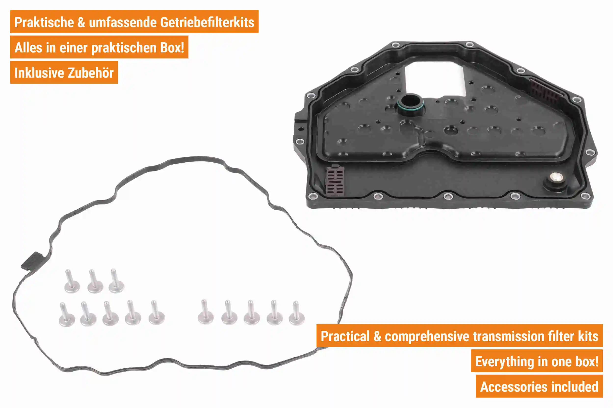 Oil Sump, automatic transmission Original VAICO Quality V45-0111