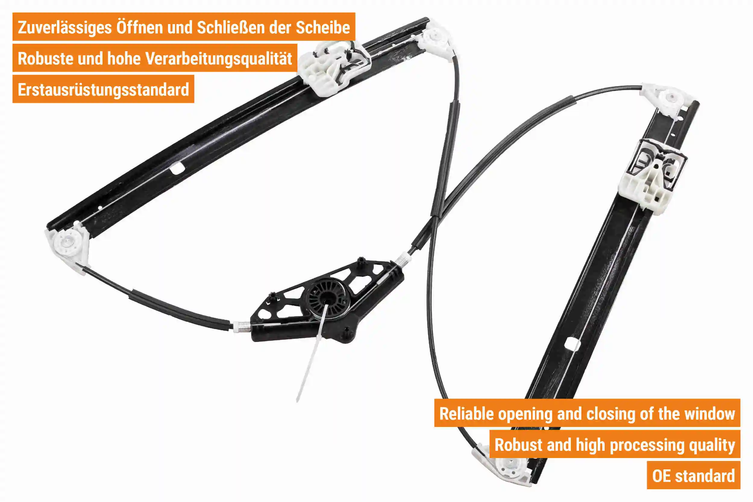 Window Regulator Original VAICO Quality V10-4840