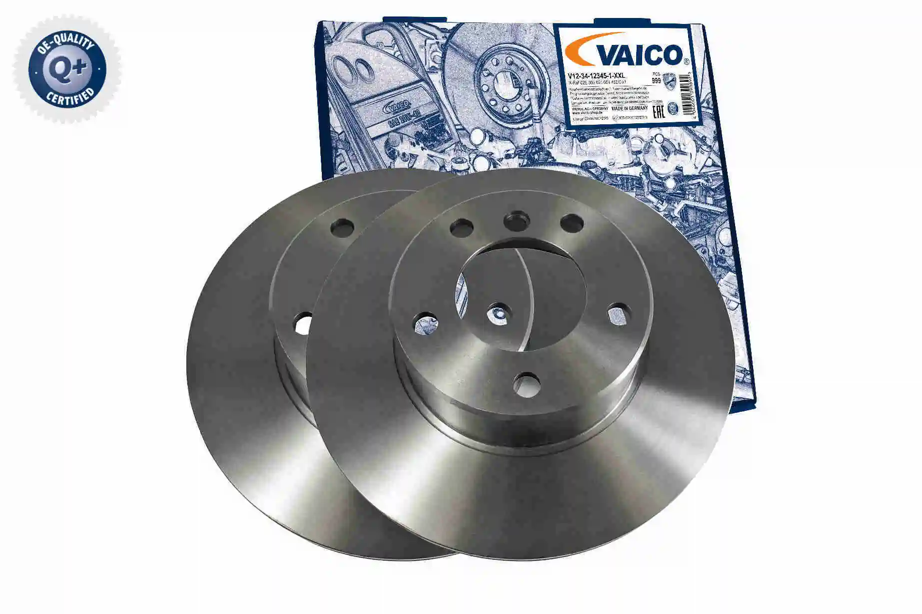 Brake Disc Q+, original equipment manufacturer quality V20-80025