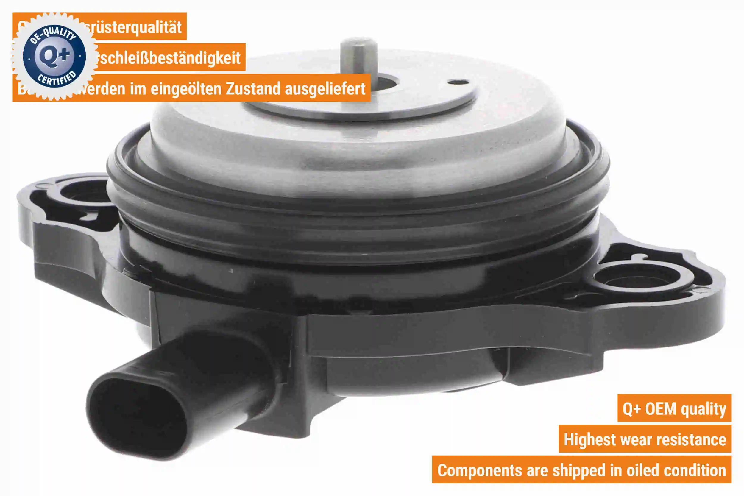Central Magnet, camshaft adjustment Q+, original equipment manufacturer quality V20-3666